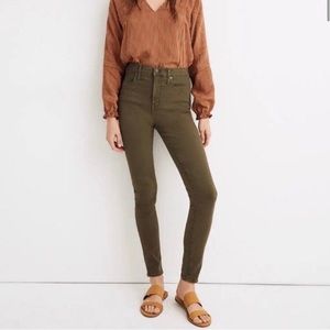 Madewell 10” High-rise Skinny Jeans